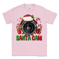 Bubblegum Pink santa cam Classic Tee - FaDigitalArtStudio