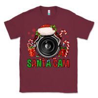 Burgundy santa cam Classic Tee - FaDigitalArtStudio