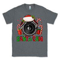 Charcoal Heather santa cam Classic Tee - FaDigitalArtStudio