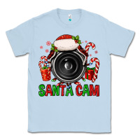Dusty Blue santa cam Classic Tee - FaDigitalArtStudio