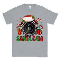 Heather Grey santa cam Classic Tee - FaDigitalArtStudio