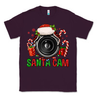 Plum santa cam Classic Tee - FaDigitalArtStudio