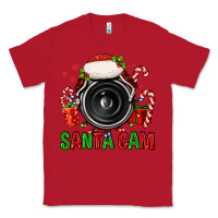 Red santa cam Classic Tee - FaDigitalArtStudio