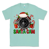 Seafoam santa cam Classic Tee - FaDigitalArtStudio
