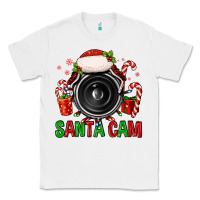 White santa cam Classic Tee - FaDigitalArtStudio