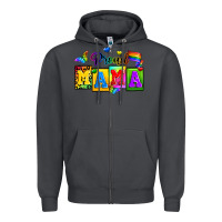 Smoke proud mama Zipper Hoodie - Zillion Design Studio