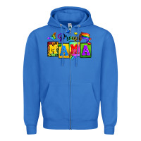 True Royal proud mama Zipper Hoodie - Zillion Design Studio
