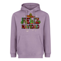 Lavender feliz navidad Heavyweight Hoodie - JahusDesignShop