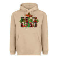 Mushroom feliz navidad Heavyweight Hoodie - JahusDesignShop