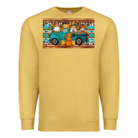 Antique Gold fall gnomes truck sippy cup Premium Sweatshirt - Artiststas