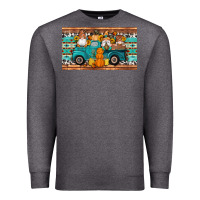 Charcoal Heather fall gnomes truck sippy cup Premium Sweatshirt - Artiststas