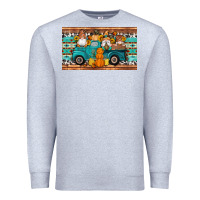 Heather Grey fall gnomes truck sippy cup Premium Sweatshirt - Artiststas