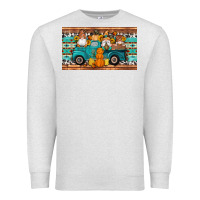Oatmeal Heather fall gnomes truck sippy cup Premium Sweatshirt - Artiststas
