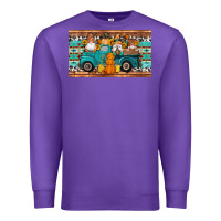 Purple fall gnomes truck sippy cup Premium Sweatshirt - Artiststas