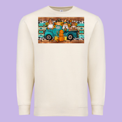 Fall Gnomes Truck Sippy Cup Premium Sweatshirt Designed By Artiststas
