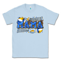 Dusty Blue mama volleyball Classic Tee - Zillion Design Studio