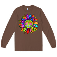 Chestnut pride sunflower Long Sleeve Tee - texasbilliewilder