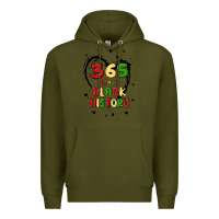 Army Green 365 days Premium Hoodie - MaliasSmallBusiness