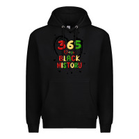 Black 365 days Premium Hoodie - MaliasSmallBusiness