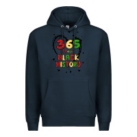 Navy 365 days Premium Hoodie - MaliasSmallBusiness