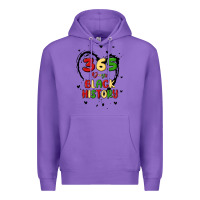 Purple 365 days Premium Hoodie - MaliasSmallBusiness