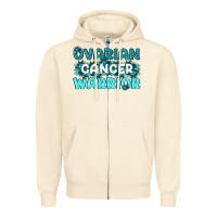 Ovarian Cancer Warrior Zipper Hoodie | Teevron