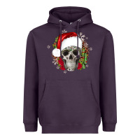 Plum skull Christmas cactus Heavyweight Hoodie - JahusDesignShop