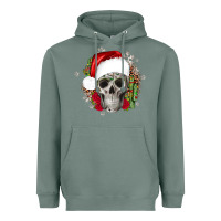 Sage skull Christmas cactus Heavyweight Hoodie - JahusDesignShop