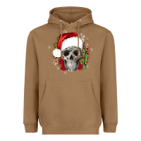Toasted Coconut skull Christmas cactus Heavyweight Hoodie - JahusDesignShop