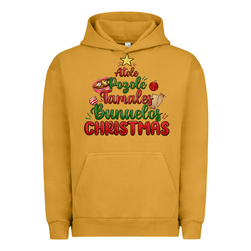Atole Pozole Mexican Christmas Urban Hoodie by MaliasSmallBusiness | Teevron