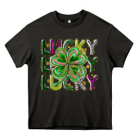 Asphalt Lucky Heavy Core Tee - CowhideDigitalArt