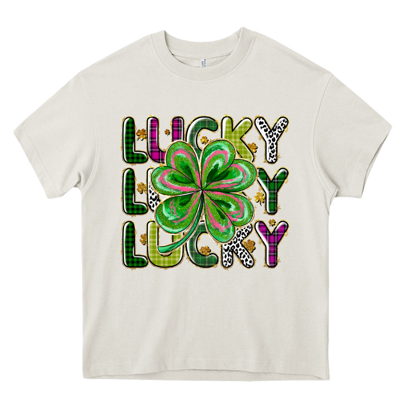 Lucky Heavy Core Tee by CowhideDigitalArt | Teevron