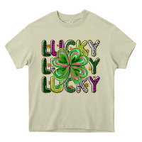 Mossy Lucky Heavy Core Tee - CowhideDigitalArt