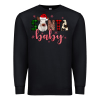 Black Santa baby Cow Premium Sweatshirt - JahusDesignShop