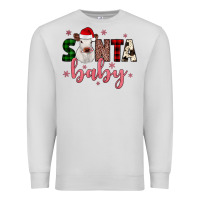 Dove Grey Santa baby Cow Premium Sweatshirt - JahusDesignShop