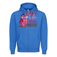 True Royal Nobody Fights Alone Coffee Zipper Hoodie - texasbilliewilder