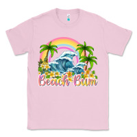 Bubblegum Pink beach bum Classic Tee - texasbilliewilder