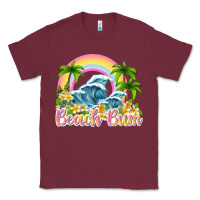 Burgundy beach bum Classic Tee - texasbilliewilder