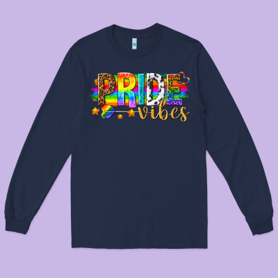 Long Sleeve Tee pride vibes