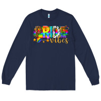 Navy pride vibes Long Sleeve Tee - texasbilliewilder
