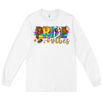 White pride vibes Long Sleeve Tee - texasbilliewilder