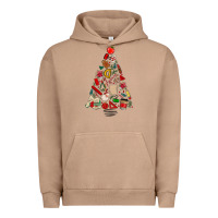 Pigment Burro teacher christmas tree Urban Hoodie - MaliasSmallBusiness