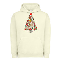 Pigment Pistachio teacher christmas tree Urban Hoodie - MaliasSmallBusiness