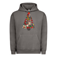Pigment Tornado teacher christmas tree Urban Hoodie - MaliasSmallBusiness