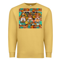 Antique Gold western fall gnomes tumbler Premium Sweatshirt - Artiststas