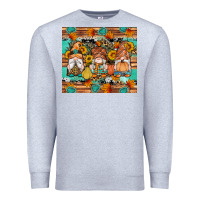 Heather Grey western fall gnomes tumbler Premium Sweatshirt - Artiststas