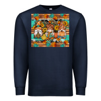 Navy western fall gnomes tumbler Premium Sweatshirt - Artiststas