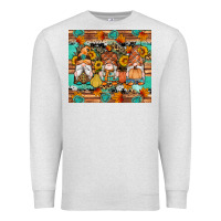 Oatmeal Heather western fall gnomes tumbler Premium Sweatshirt - Artiststas
