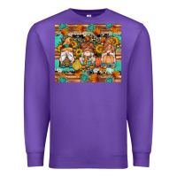 Purple western fall gnomes tumbler Premium Sweatshirt - Artiststas