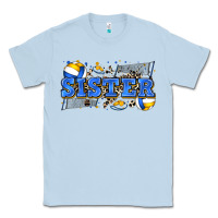Dusty Blue sister volleyball Classic Tee - Zillion Design Studio